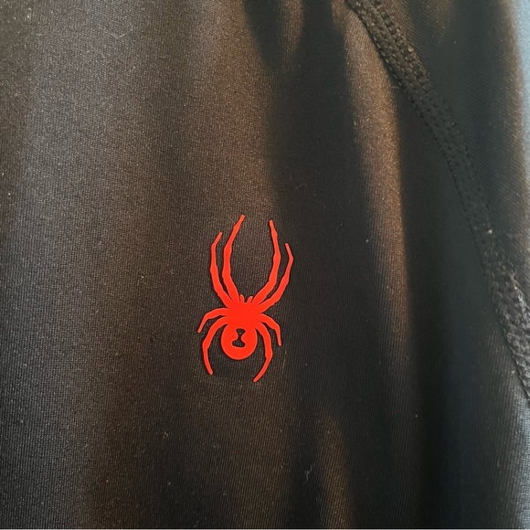 Spyder Active ProWeb Men’s Long Sleeve Logo Top - Picture 2 of 8